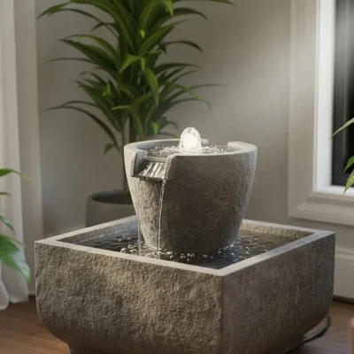 Cómo usar fuentes de agua en casa para atraer energía positiva según el Feng Shui