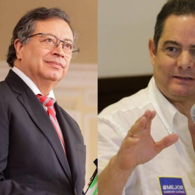 reacción de Petro a muerte de Germán Vargas Lleras