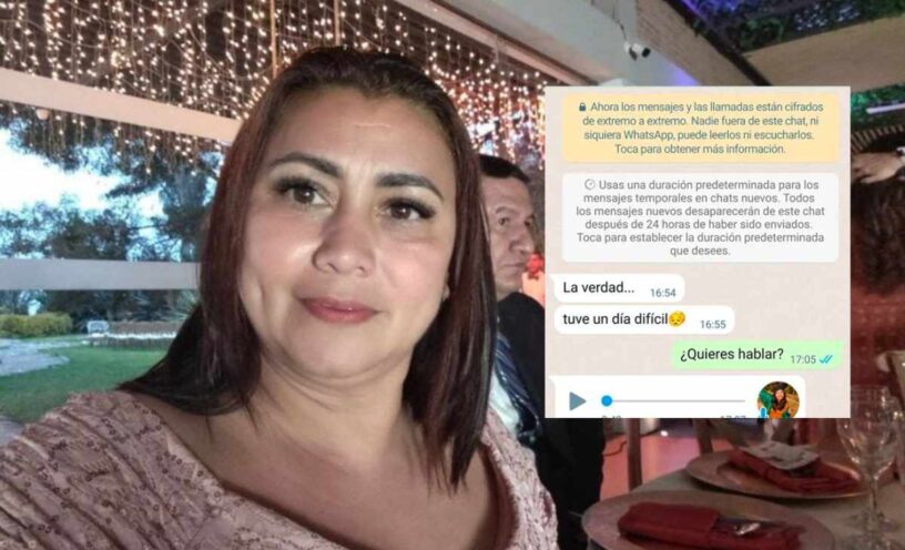 Últimos mensajes que envió Yulixa Toloza antes de desaparecer en Bogotá