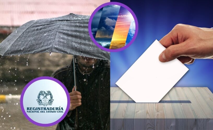 ¿Lloverá para las elecciones presidenciales en Colombia este domingo 31 de mayo 2026?