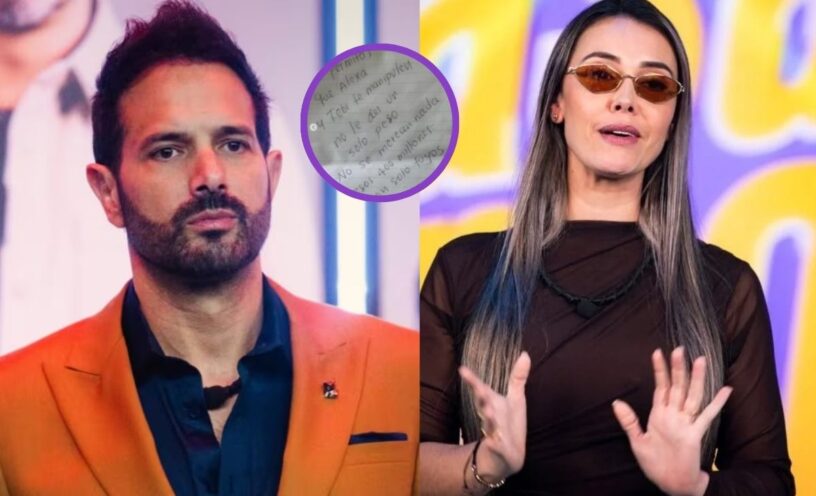 ¿Qué decía el papel que Manuela Gómez le entregó a Alejandro Estrada tras ganar 'La casa de los famosos Colombia 3'?