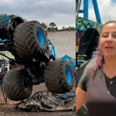 Revelaron la identidad de conductora de Monster Truck accidentado en Popayán