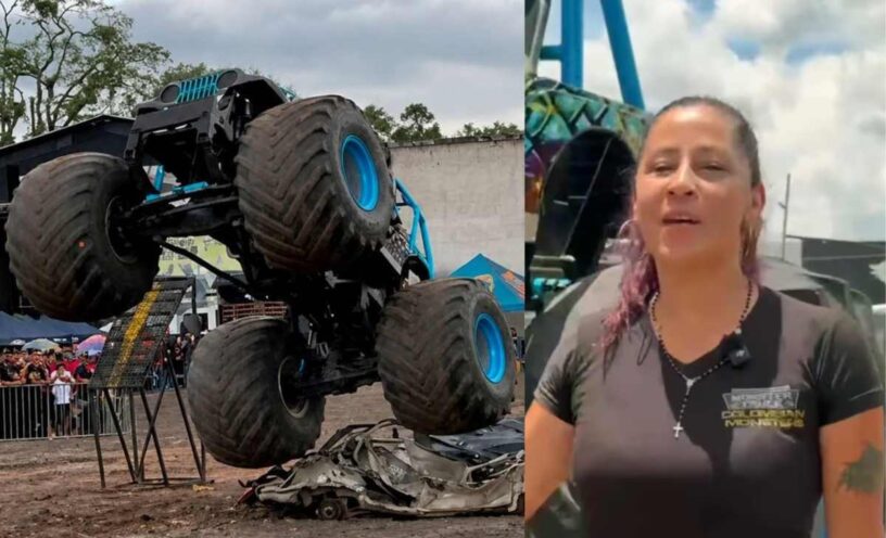 Revelaron la identidad de conductora de Monster Truck accidentado en Popayán