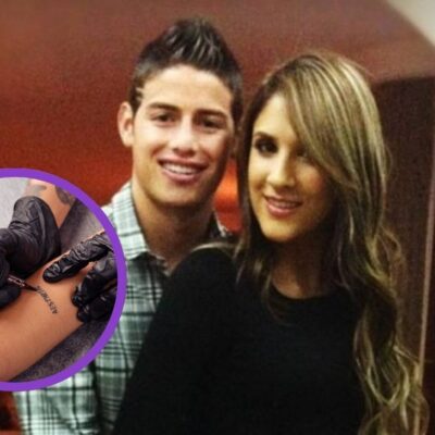 El tatuaje que James Rodríguez y Daniela Ospina conservan nueve años después de su ruptura