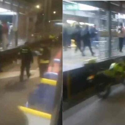 Mujer falleció en estacón de Venecia