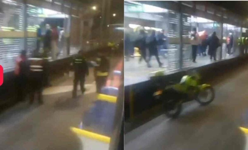 Mujer falleció en estacón de Venecia