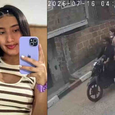 actitud que delató a la mujer que estuvo con Camila Potosi