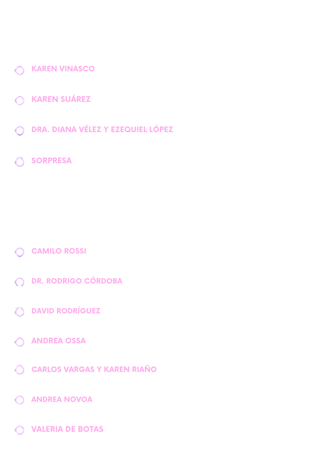 Agenda