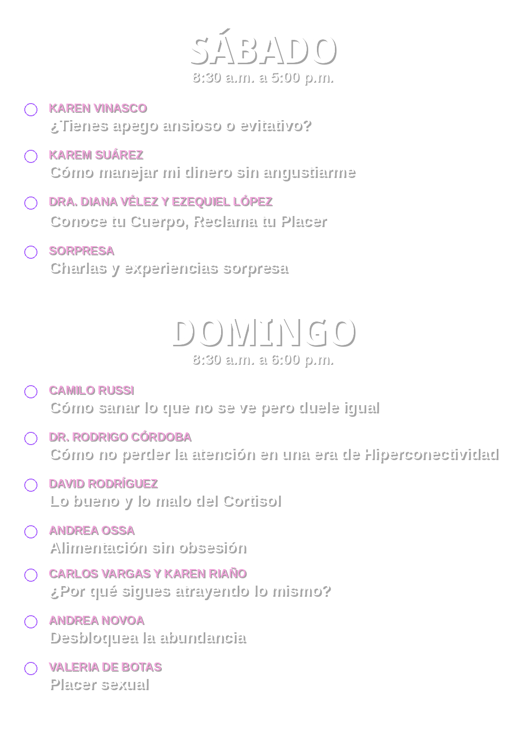 Agenda