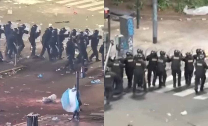 Caos en Argentina tras la victoria de la selección española