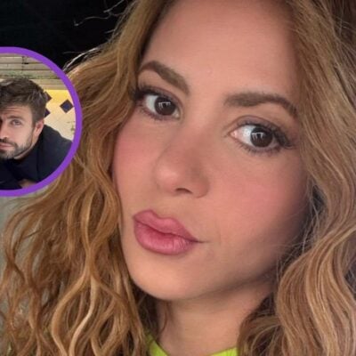 Shakira y Piqué coincidieron en la final del Mundial
