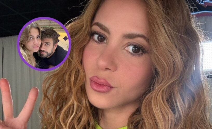 Shakira y Piqué coincidieron en la final del Mundial