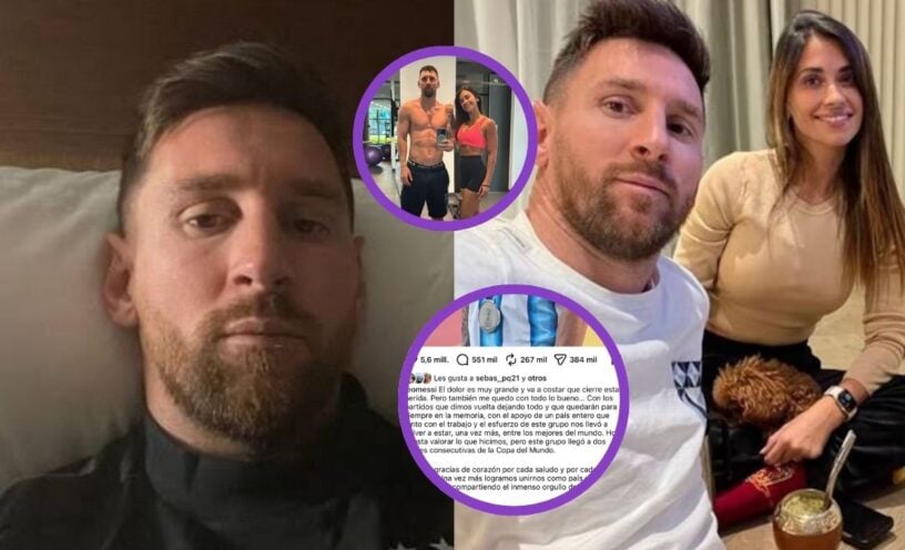 El emotivo mensaje de Lionel Messi tras perder la final del Mundial