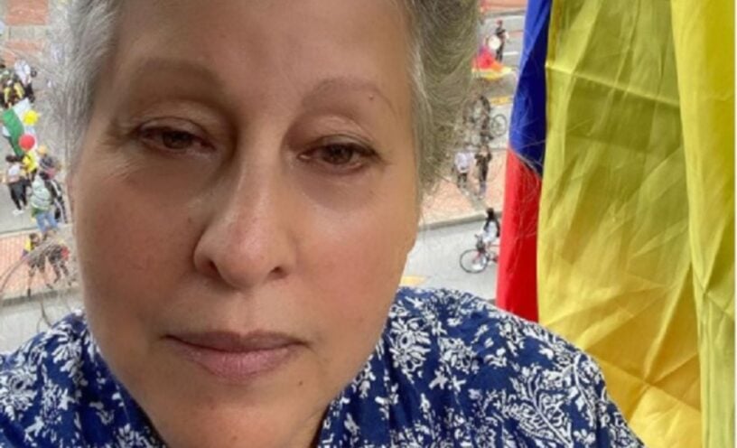 La inesperada imagen de Carmenza Gómez con caminador despertó preocupación