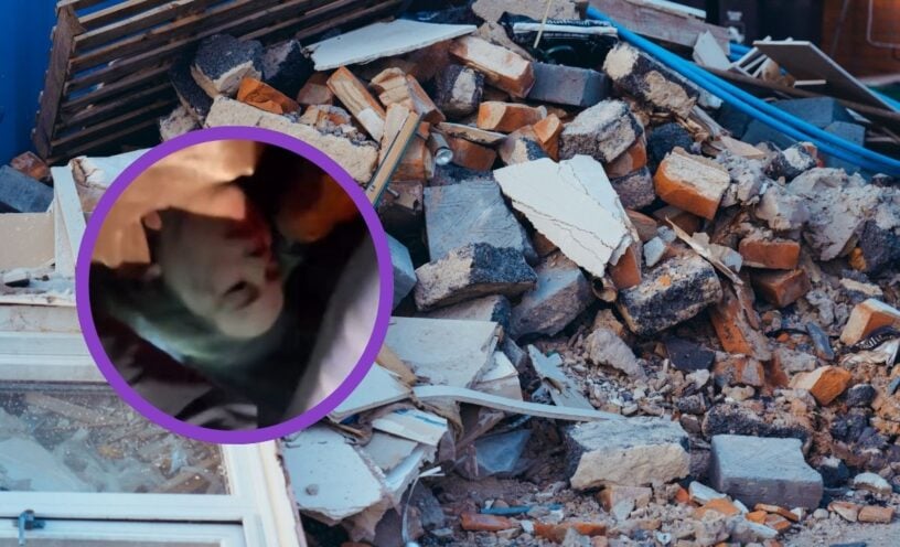 Rescatan a Dayana Patiño luego de 32 horas atrapada por el terremoto
