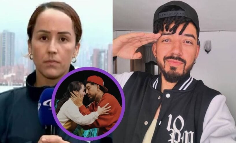 El video del beso de Erika Zapata y Lokillo