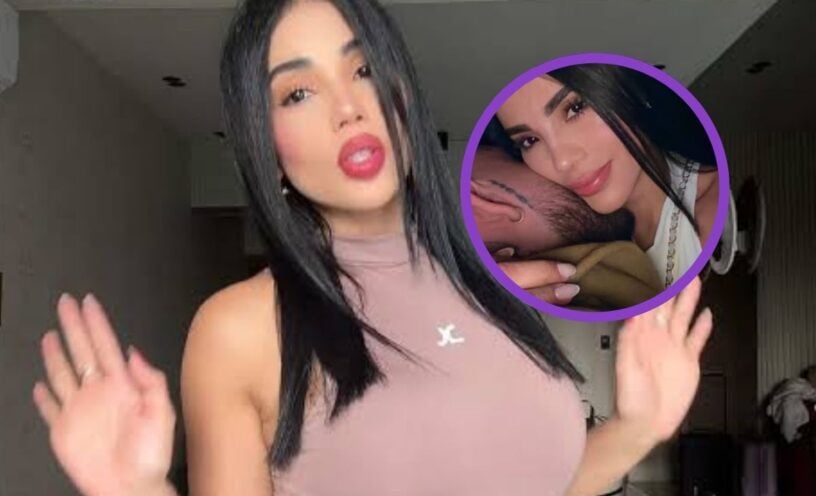 Karina García confundió el nombre de Kris R