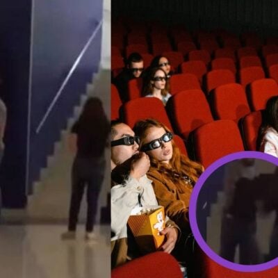 El video de la mujer descubrió a su novio con la amante al llevarla a cine a ver Spiderman