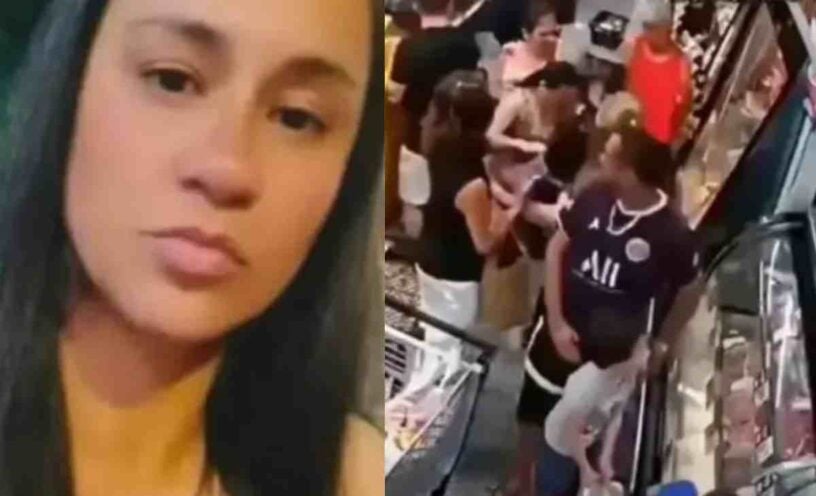 Hombre asesina a su ex pareja en supermercado