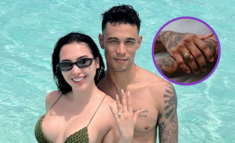 La pareja de Aida Merlano lleva su nombre tatuado: así lo dejó ver